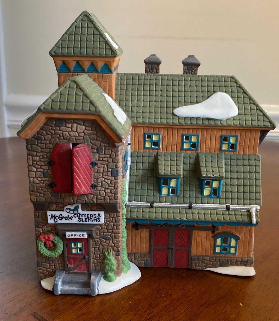 McGrebe Cutters and Sleighs From the Dept. 56 New England Village Series