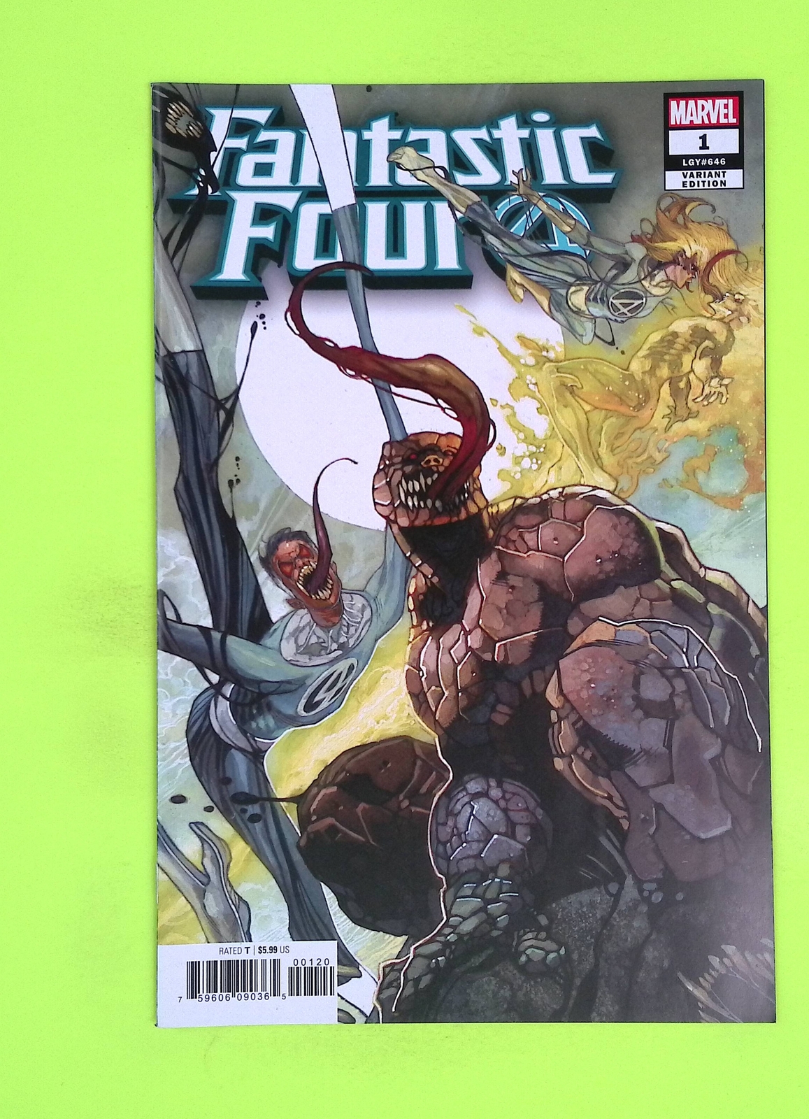 Fantastic Four #1p Vol. 6 2018 Marvel Comics Variant High Grade J28-208 Fantastic Four #1p Vol. 6 2018 Marvel Comics Variant High Grade J28-208