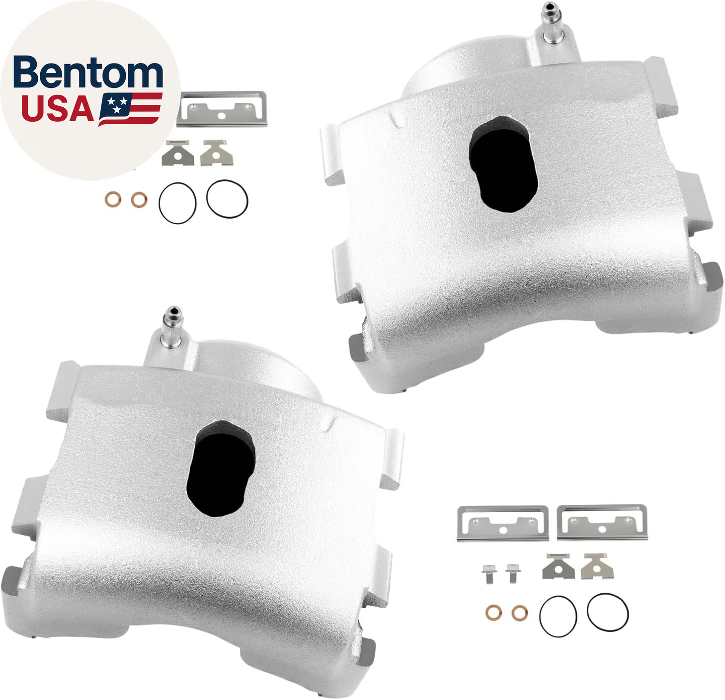 Front Brake Calipers Left Right Pair for Dodge Ram B Series Plymouth 184075 1840