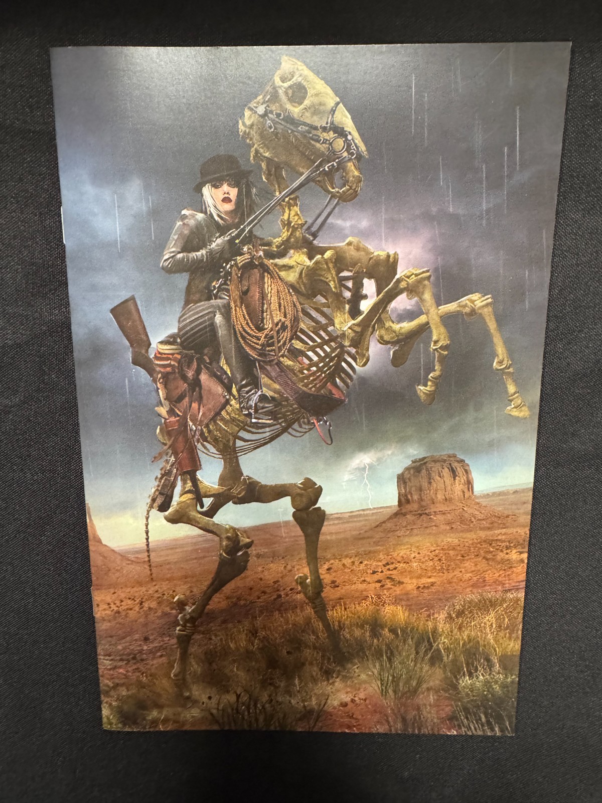 Scout Comics MIDNIGHT WESTERN THEATRE #1 HIVE VIRGIN VARIANT SPECIAL EDITION