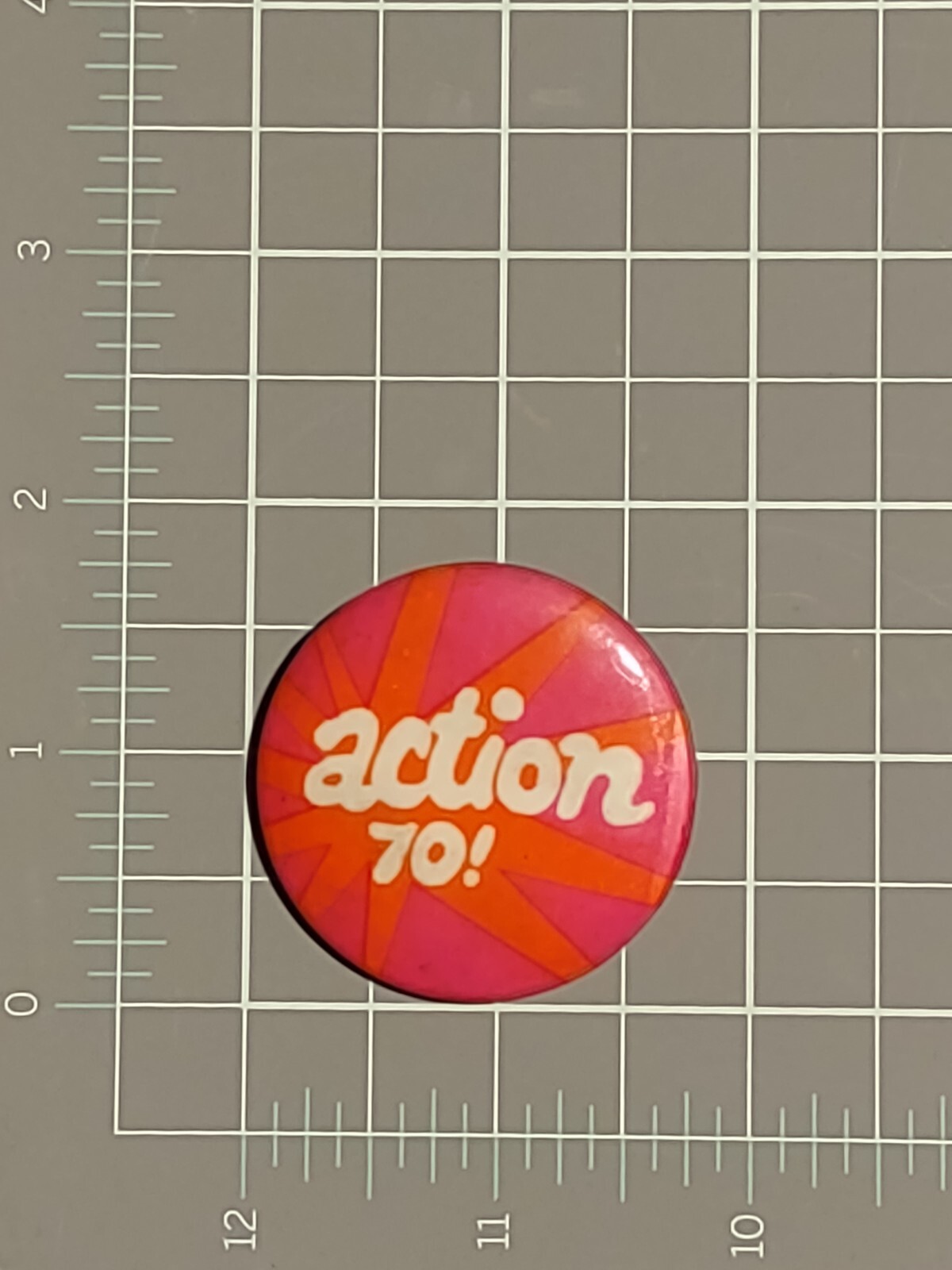 Political Pin Button Pinback 1 3/4 Inch Vintage 