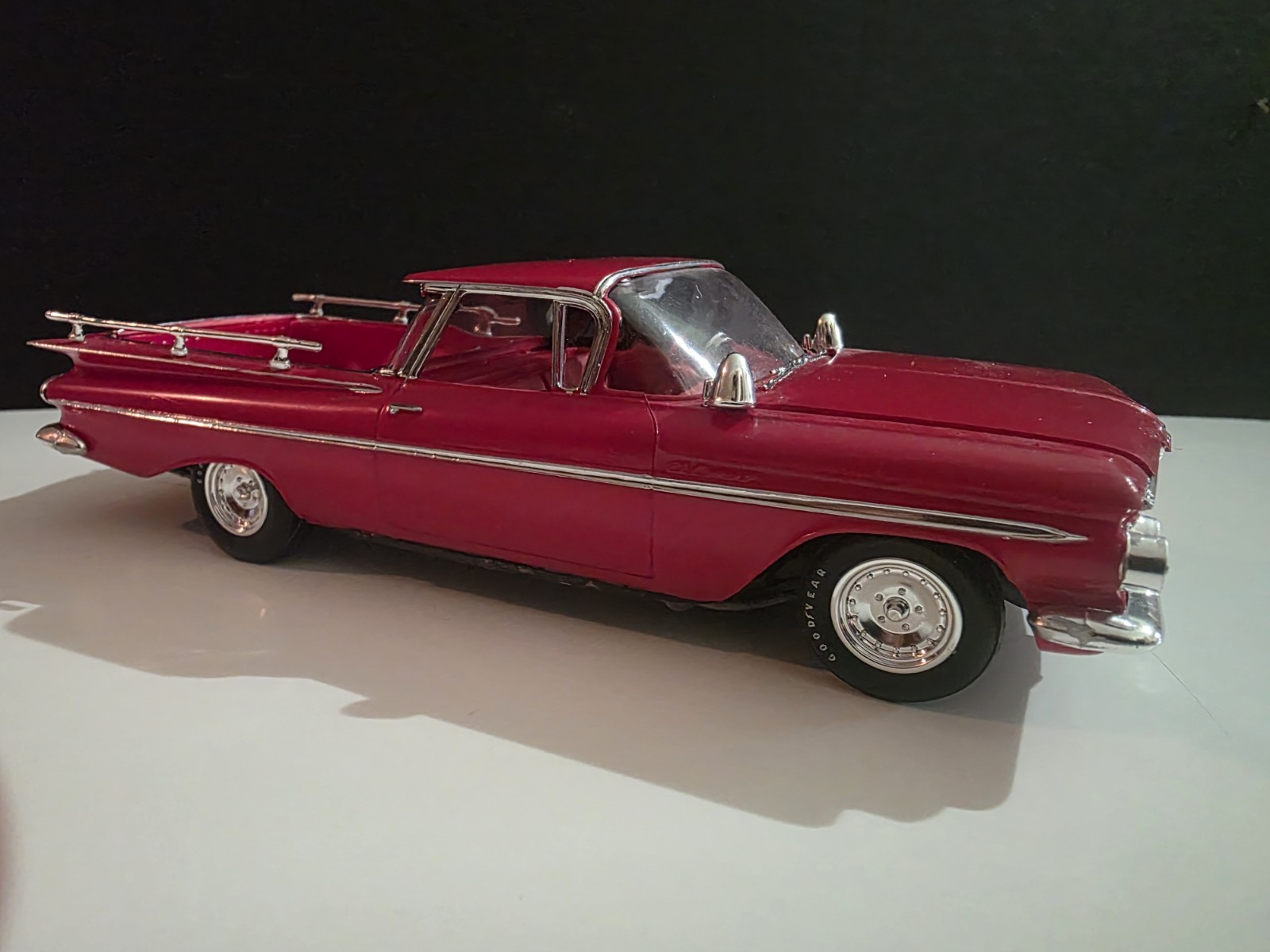 1959 El Camino Custom 409 Original Survivor Model Car AMT 3N1 Built 1959 El Camino Custom 409 Original Survivor Model Car AMT 3N1 Built