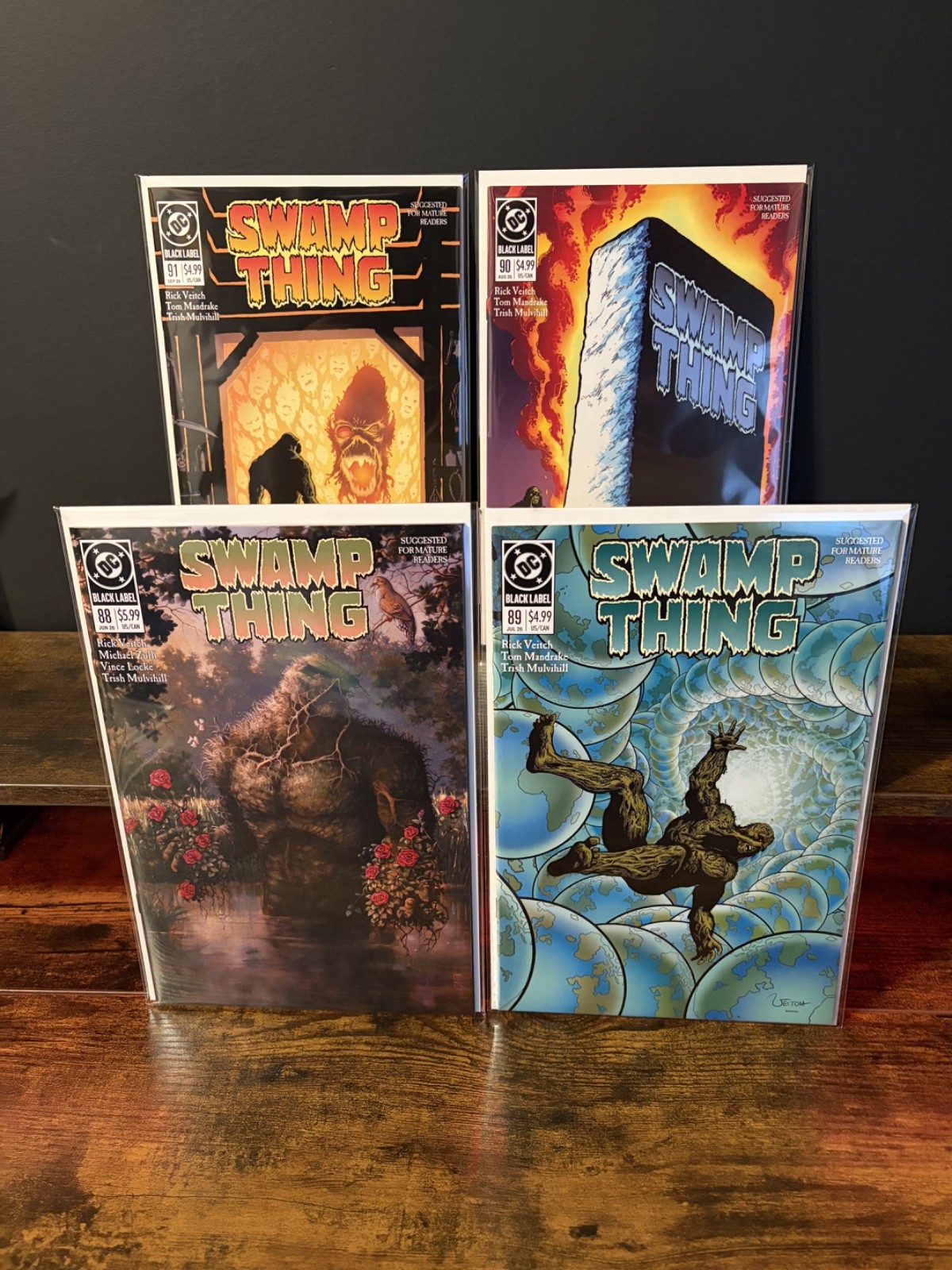 (2026) SWAMP THING 1989 #1-4 (88-91) COMPLETE SET #1-4