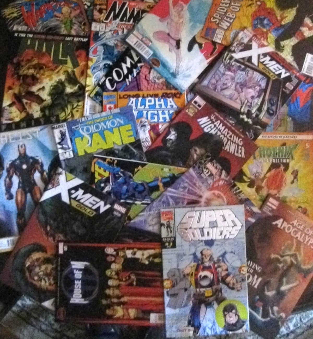 LOT OF 100 DIFFERENT 1980\'S TO PRESENT MARVEL COMICS - X-MEN AVENGERS .