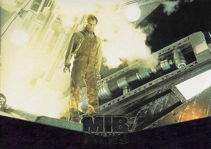 Men in Black Secret Files Card S4 1997 Inkworks Will Smith Tommy Lee Jones 