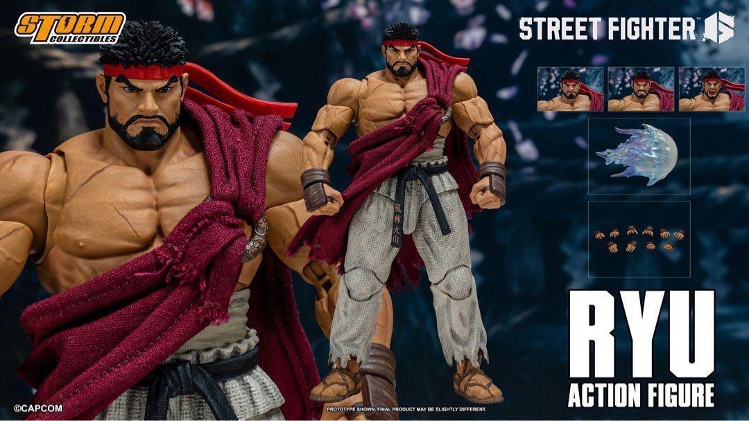 Capcom Street Fighter VI Ryu Action Figure Storm Collectibles 1/12 scale CAPCOM