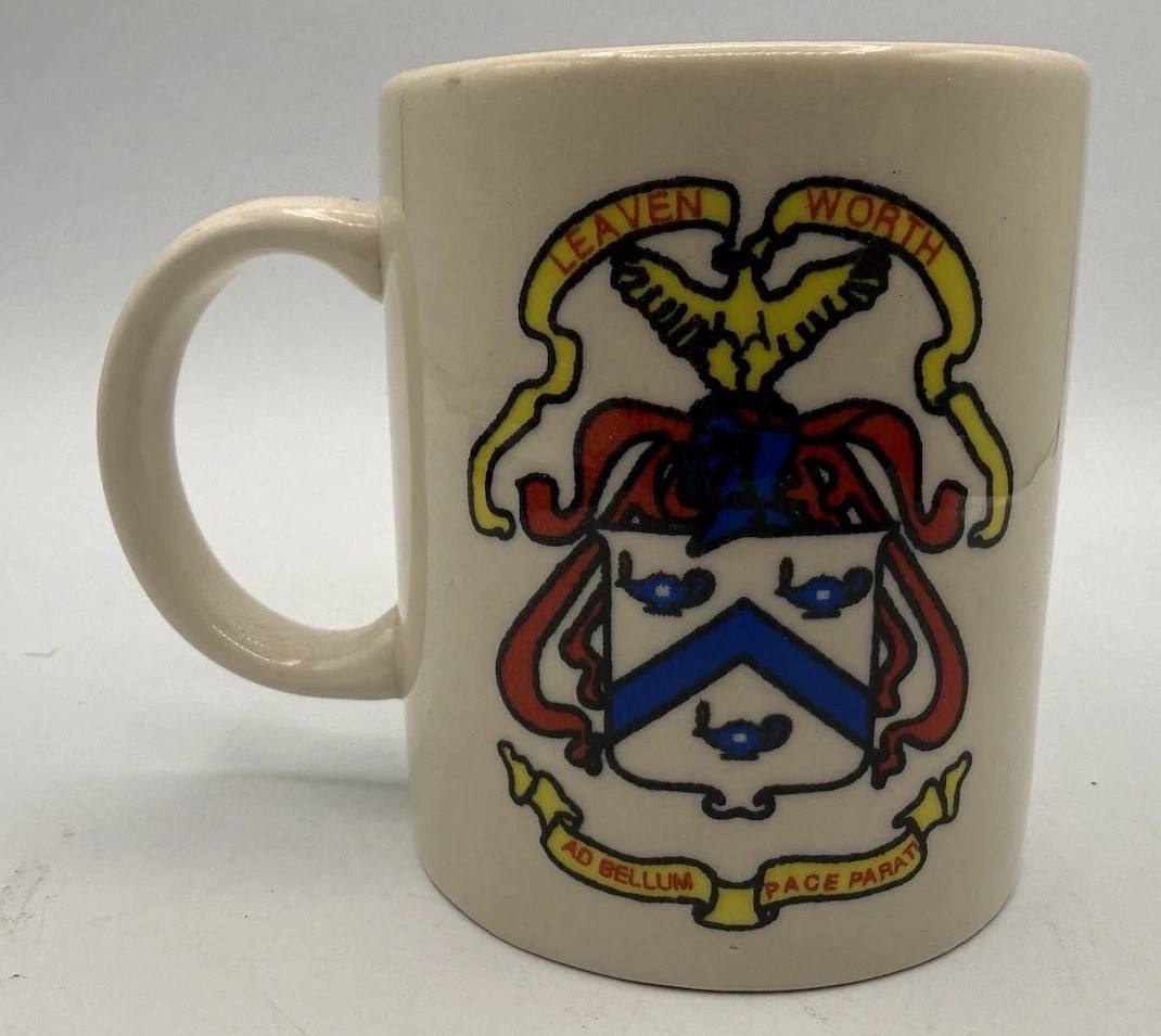 Fort Leavenworth Coffee Mug “Ad Bellum Pace Parati”