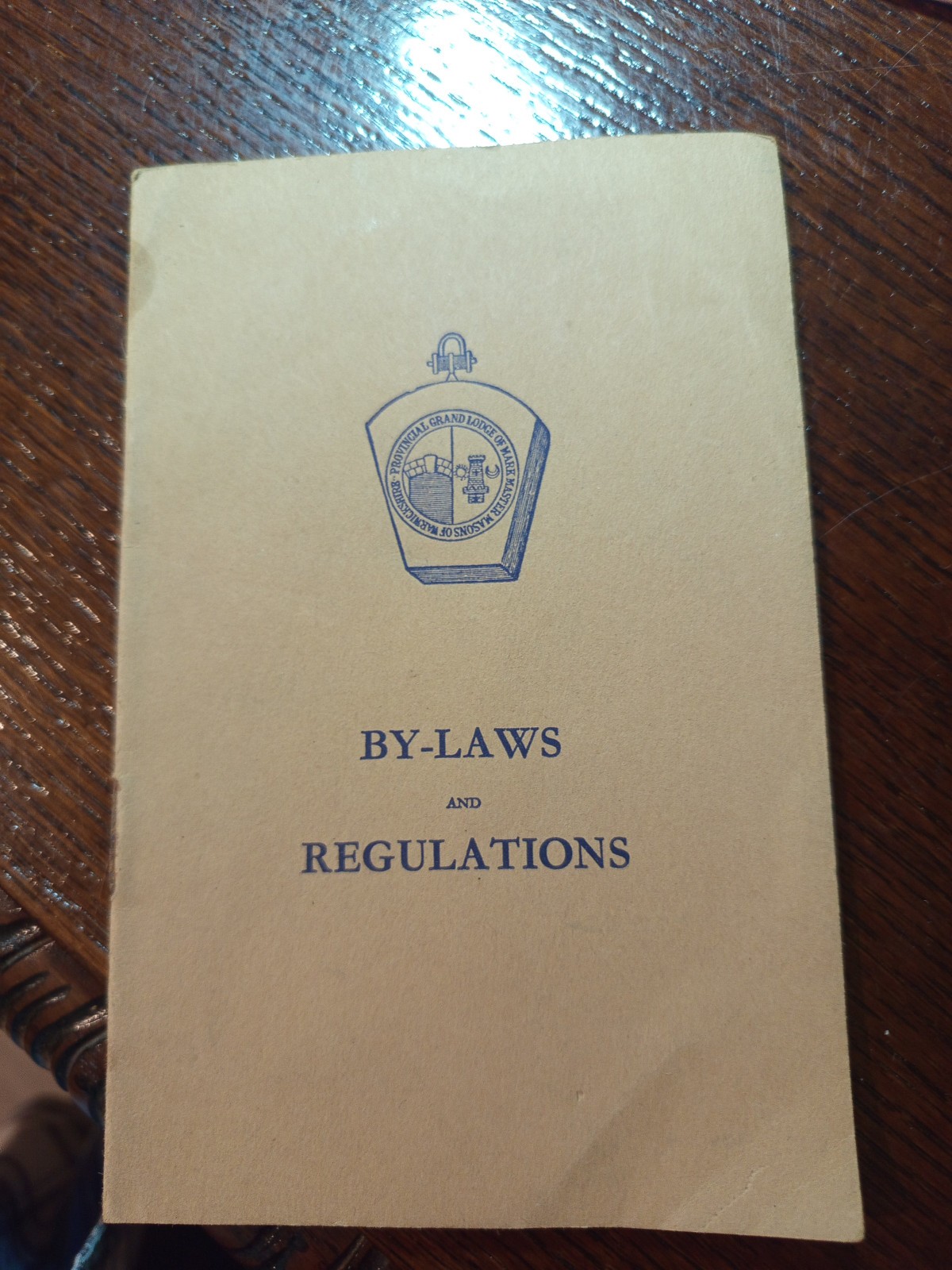 1949 By-Laws Mark Master Masons of Warwickshire   Freemasonry masonic/675
