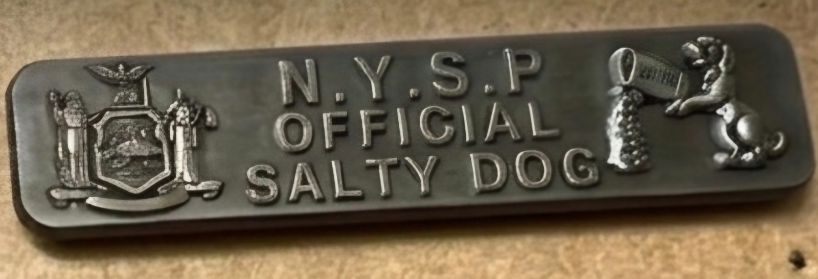 New York State Police  Unofficial Official Salty Dog Career Progression Pin