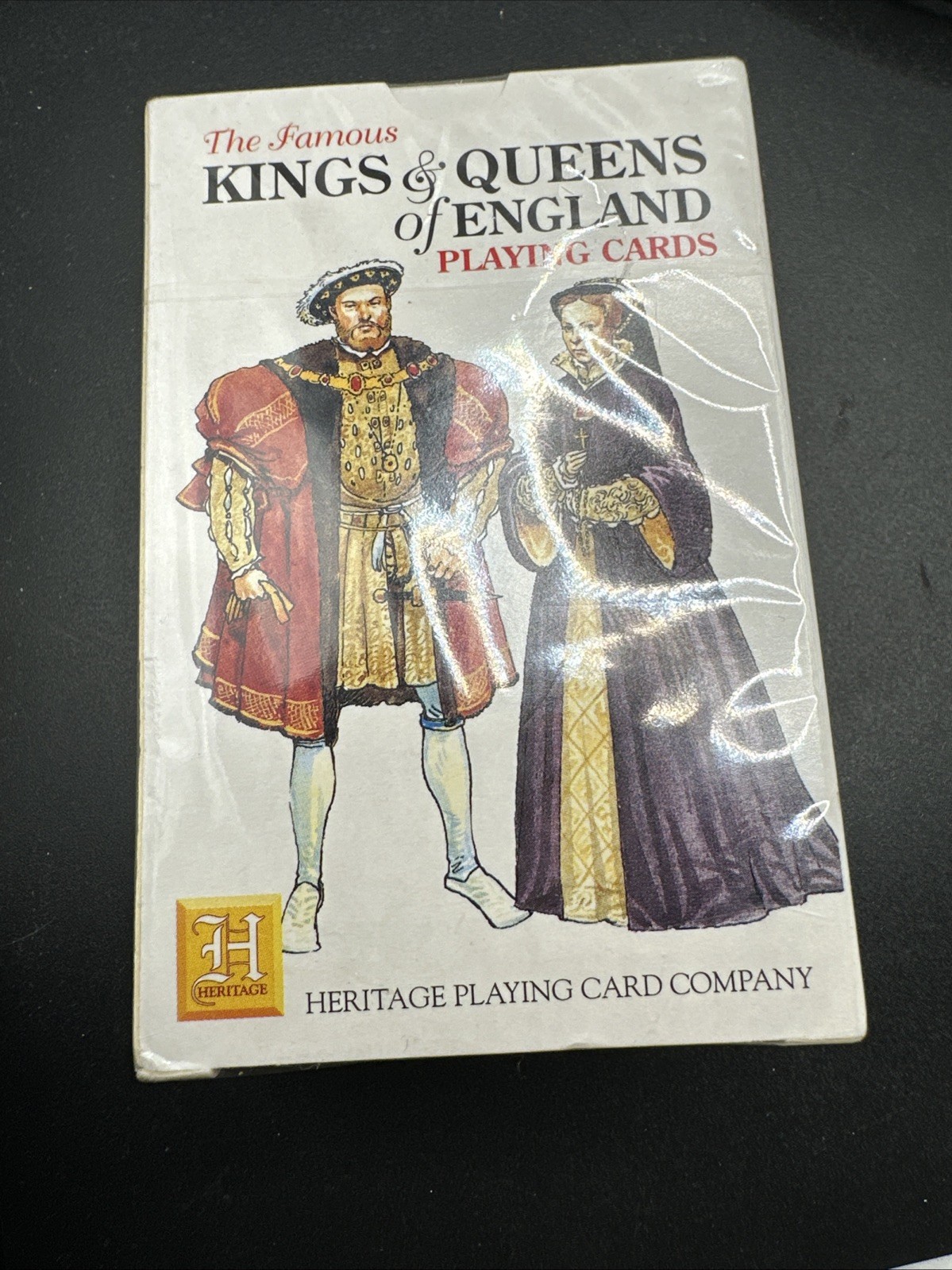 1992 Famous Kings and Queens of England Playing Cards Heritage Toy & Game Sealed