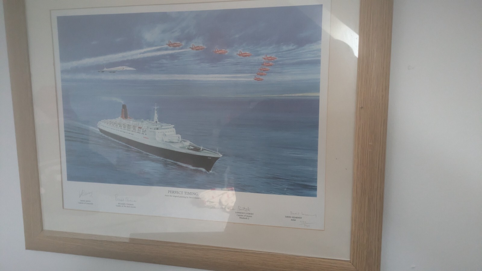 Framed Concorde Signed Limited Print