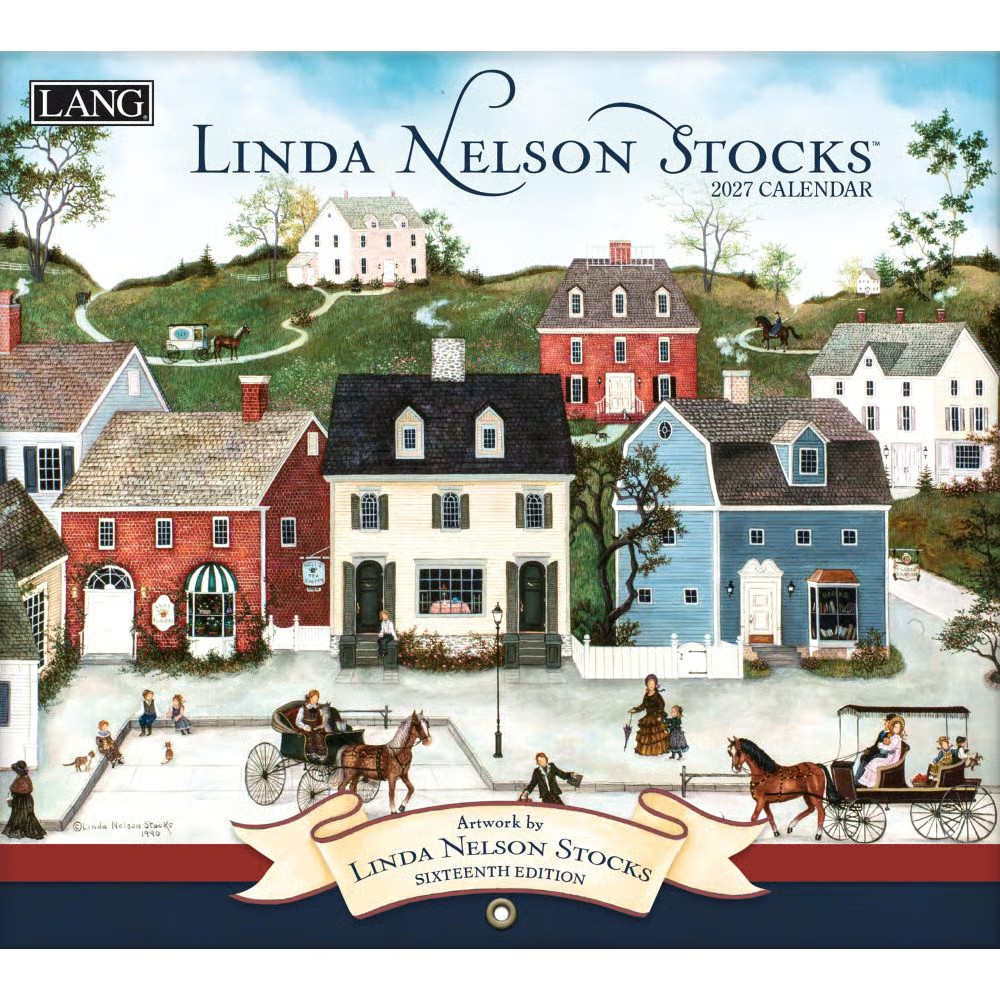 Lang Brands,  Linda Nelson Stocks Special Edition 2027 Wall Calendar
