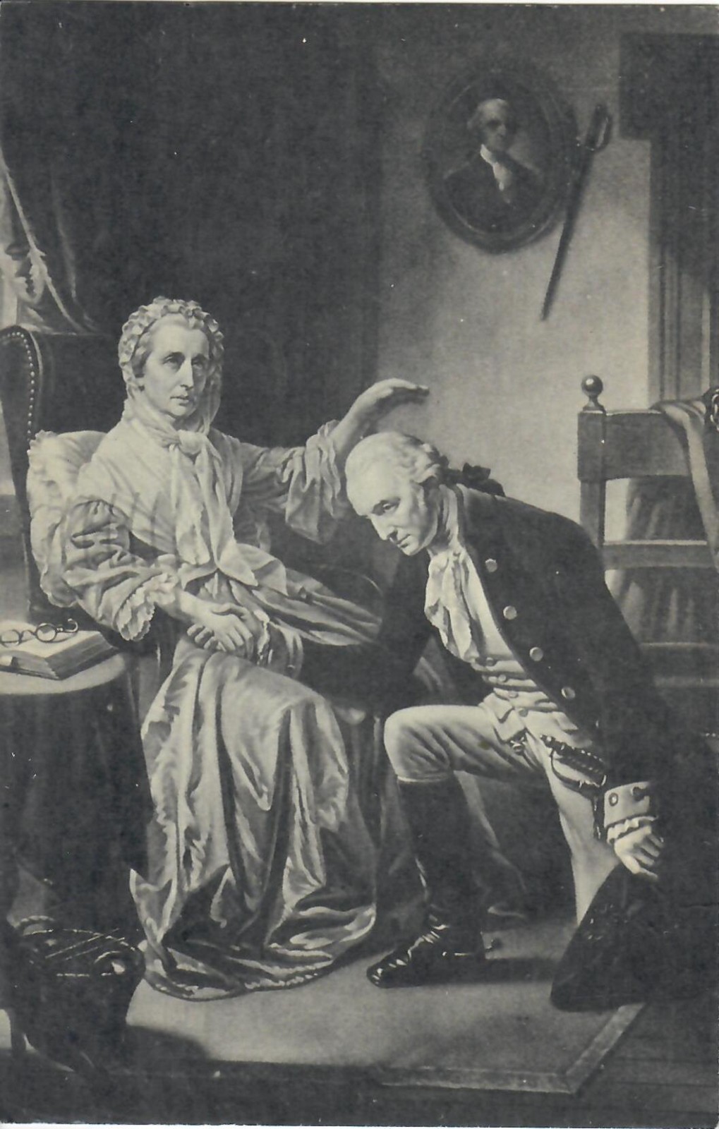 George Washington\'s Final Meeting With Mother in Fredericksburg VA