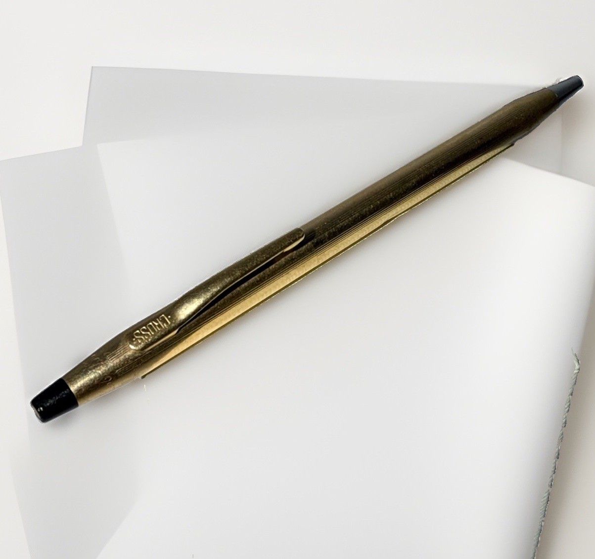 Cross Classic Century Ballpoint Pen 1/20 12K Gold Filled USA Rolled MCM