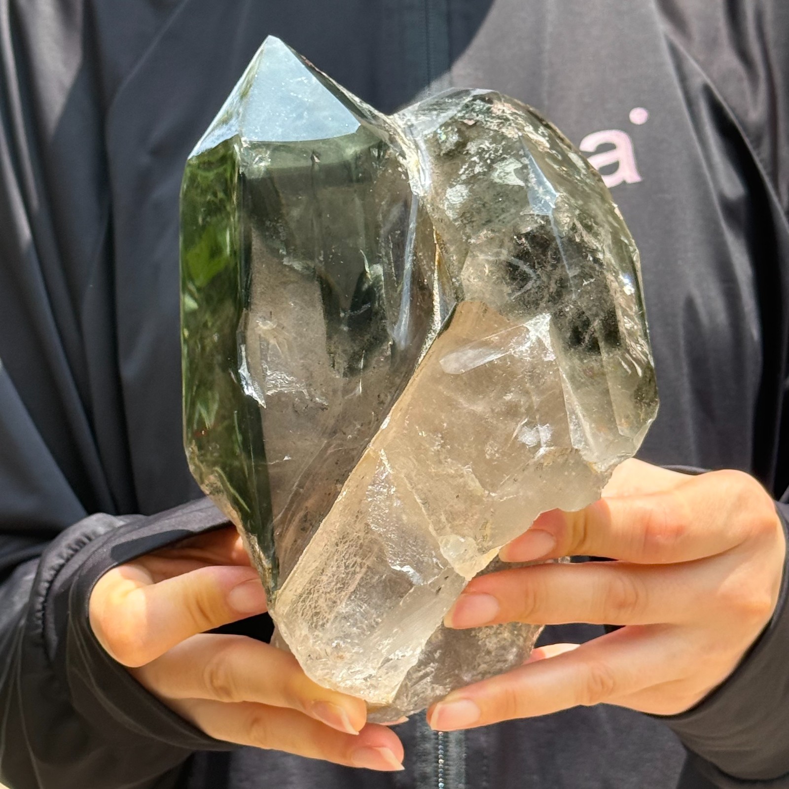 2632g Natural Garden Quartz Thousand Lawer Freeform Crystal Mineral Healing