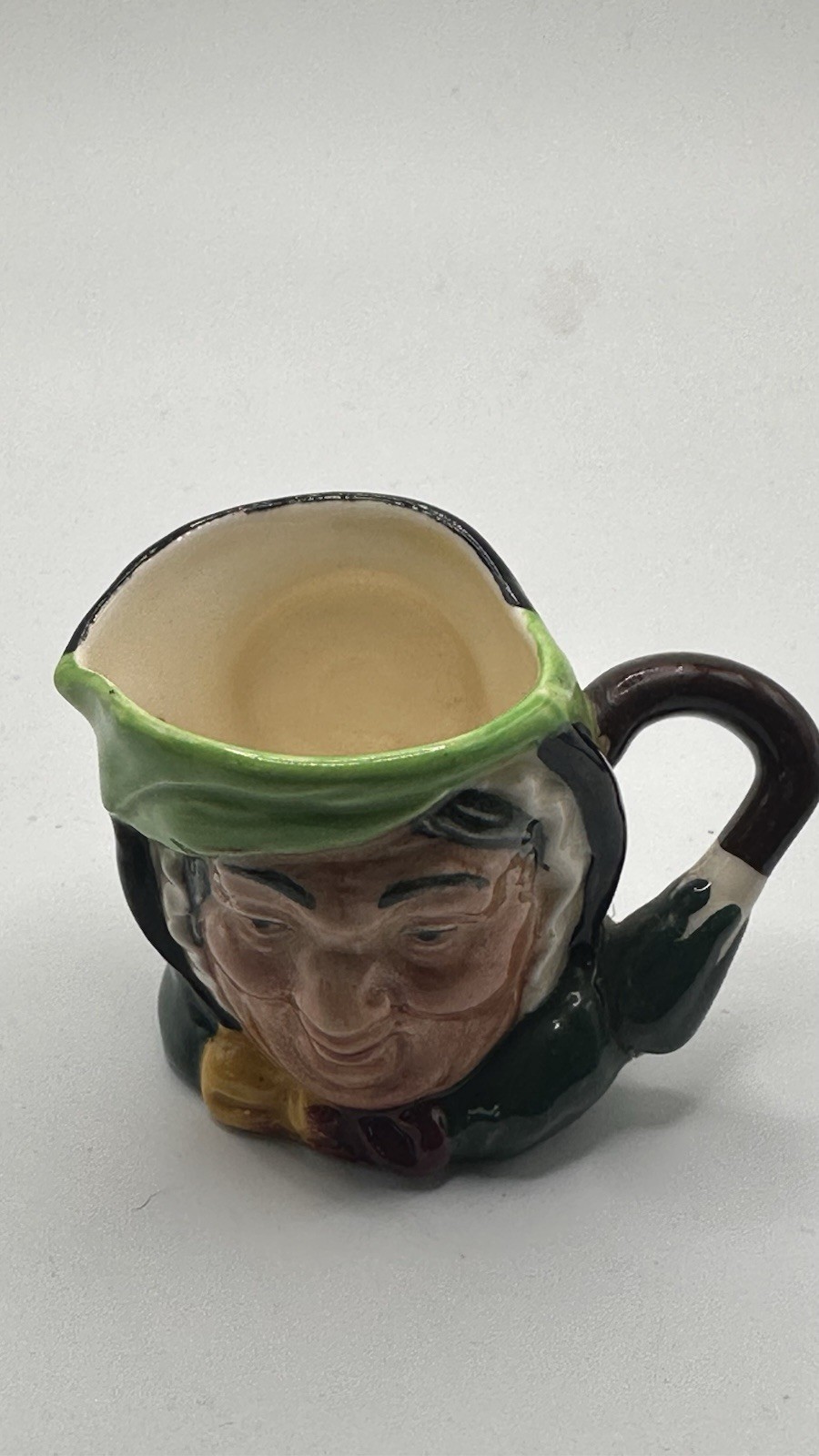 Vintage Royal Doulton Toby Character Creamer Jug England Mini Pitcher Mug