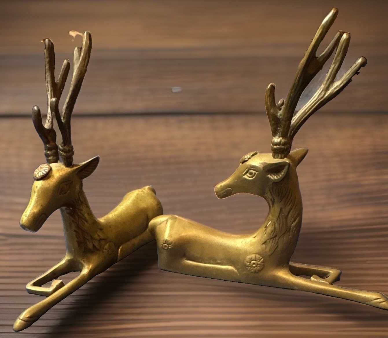 Vtg Leonard Solid Brass Deer Bookends Set Reclining Stag Hollywood Regency MCM Vtg Leonard Solid Brass Deer Bookends Set Reclining Stag Hollywood Regency MCM