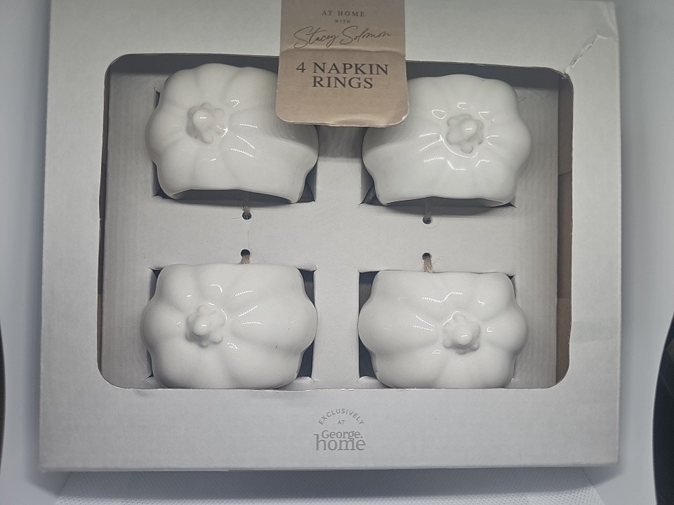Stacey Solomon Napkin Rings Set of 4