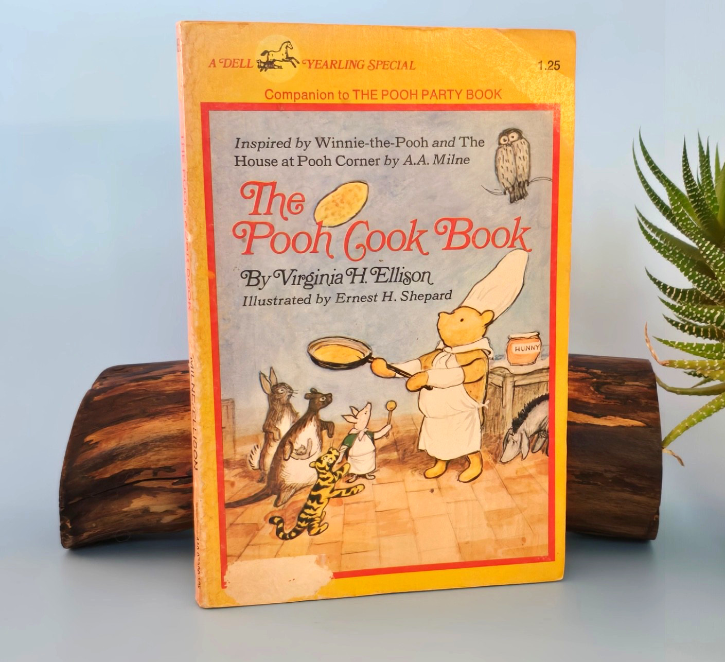 Vintage Pooh Cook Book Virginia Ellison Ernest Shepard Dell Yearling Paperback