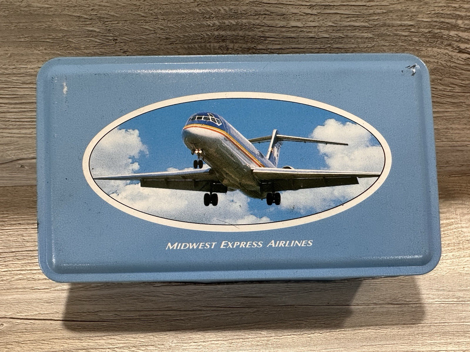 Midwest Express Airlines Decorative Metal Tin  *See Description*
