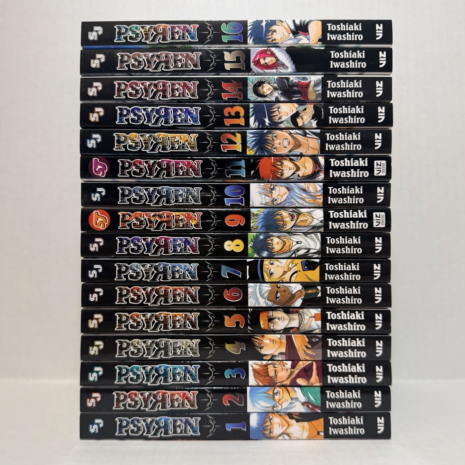 Psyren Manga Volumes 1-16 English Brand New US Authentic Viz Media Complete