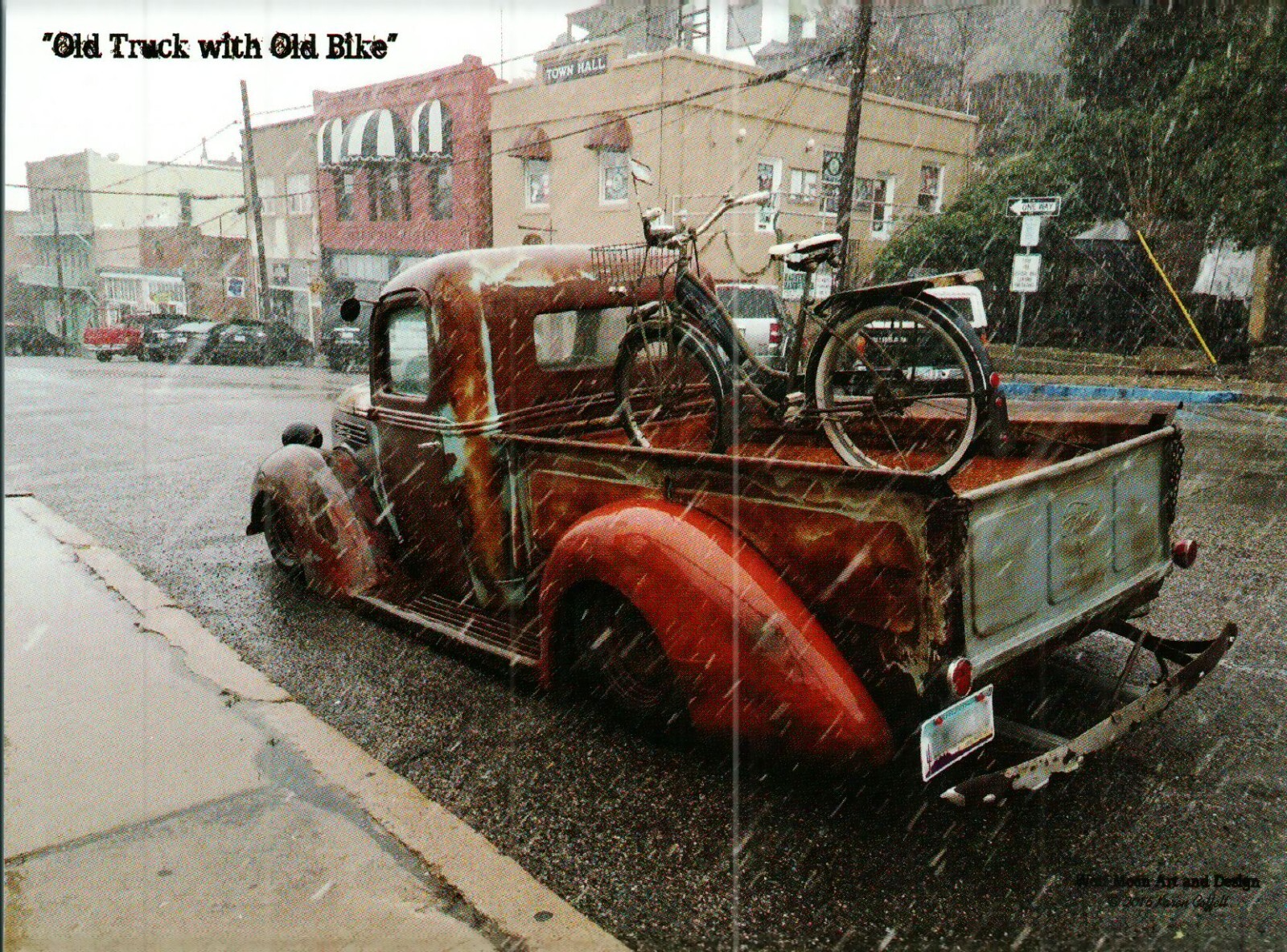 *Truck Postcard-\