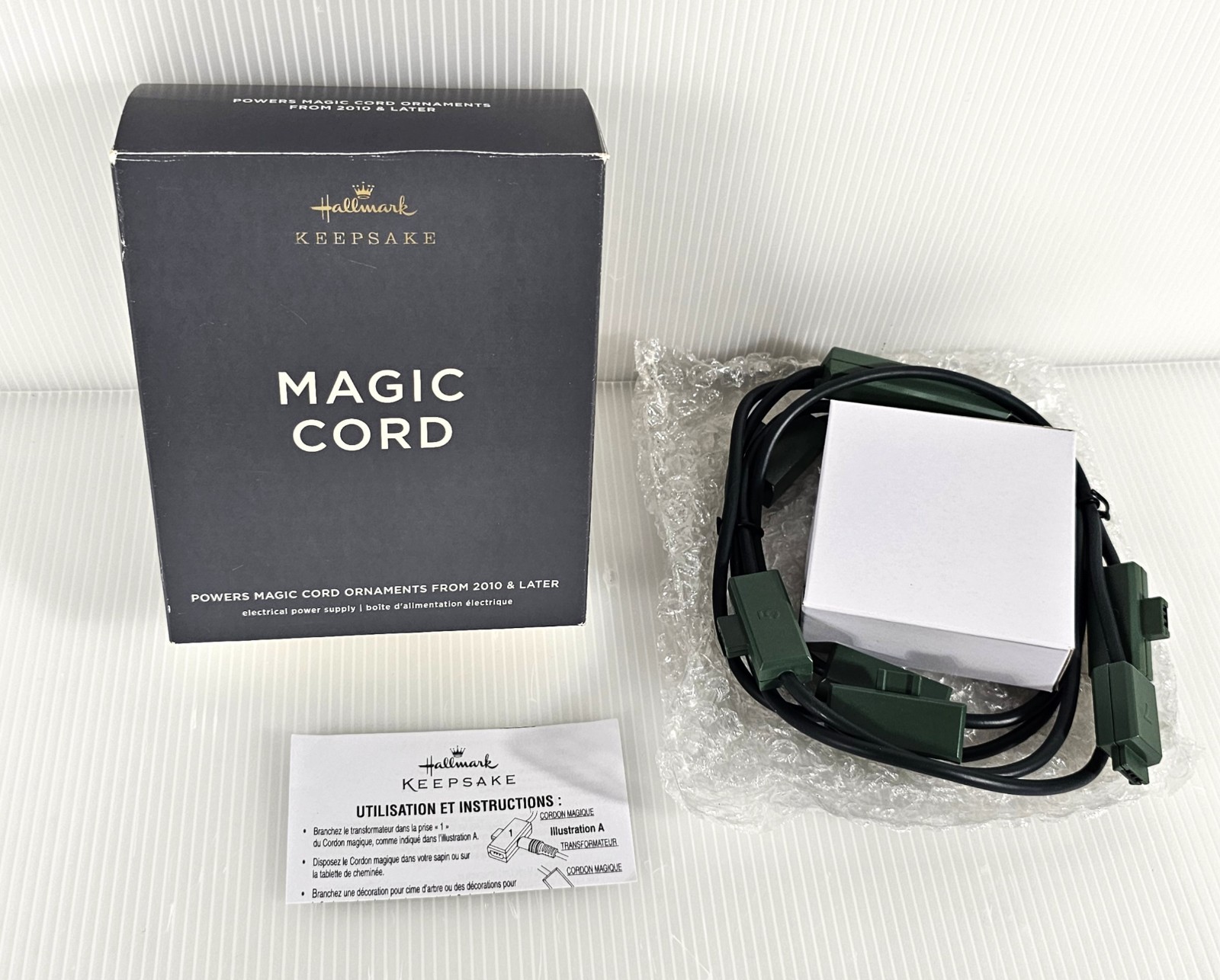 NEW Hallmark Keepsake MAGIC CORD, Powers 7 Magic Cord Ornaments