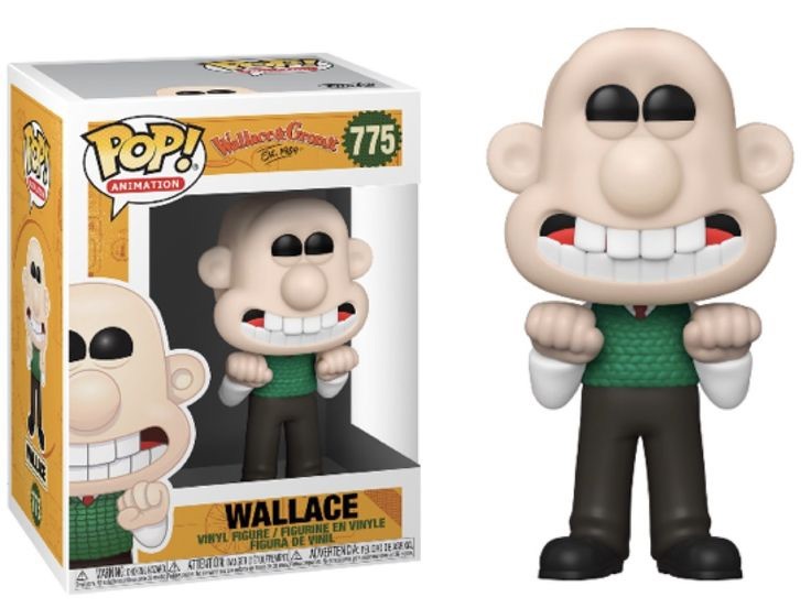Funko Pop Wallace & Gromit - Wallace #775 w/ Protector 