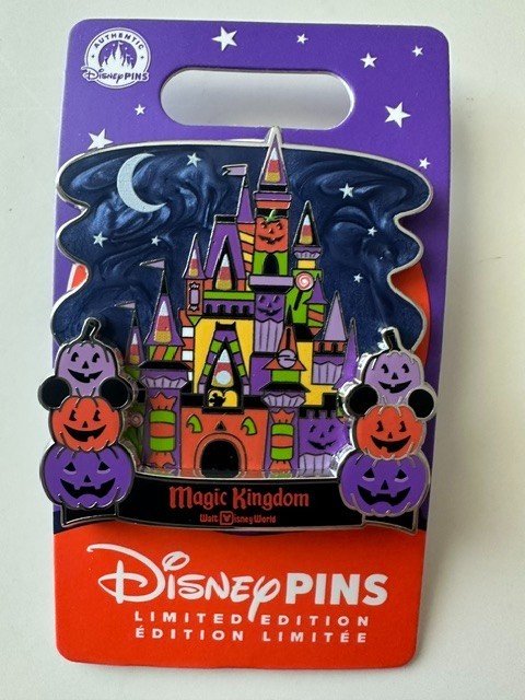 Disney Magic Kingdom Halloween Castle 2026 WDW PIN