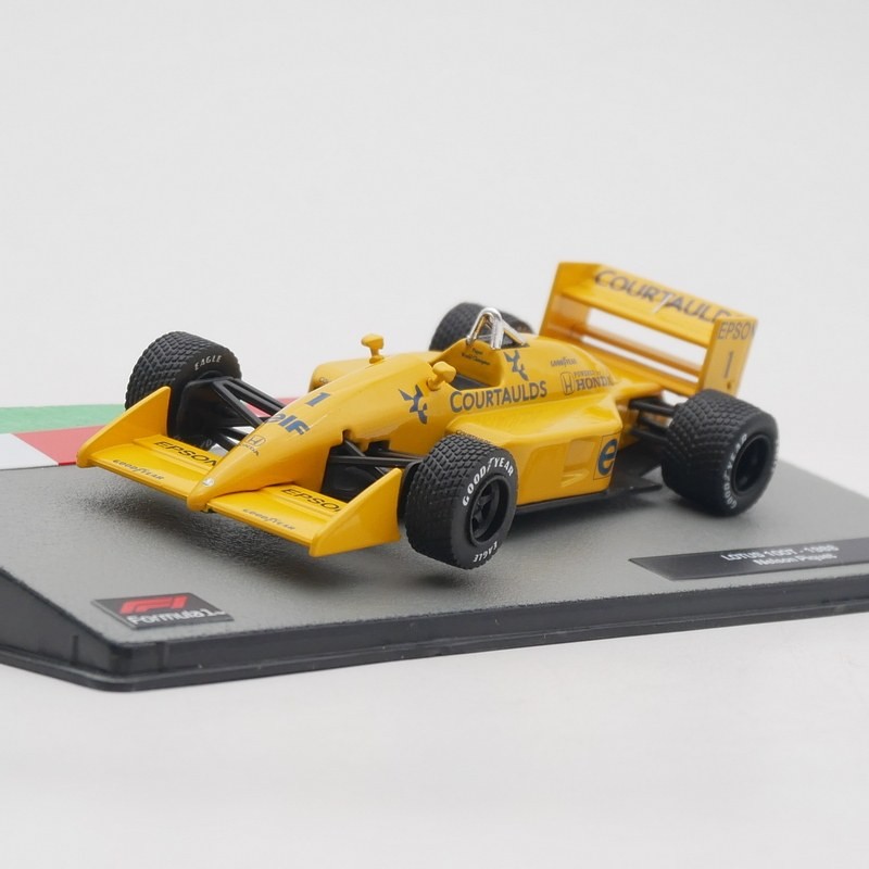 Rare 1:43 1988 Lotus 100T F1 - Piquet Diecast Diorama Scale Miniature Model