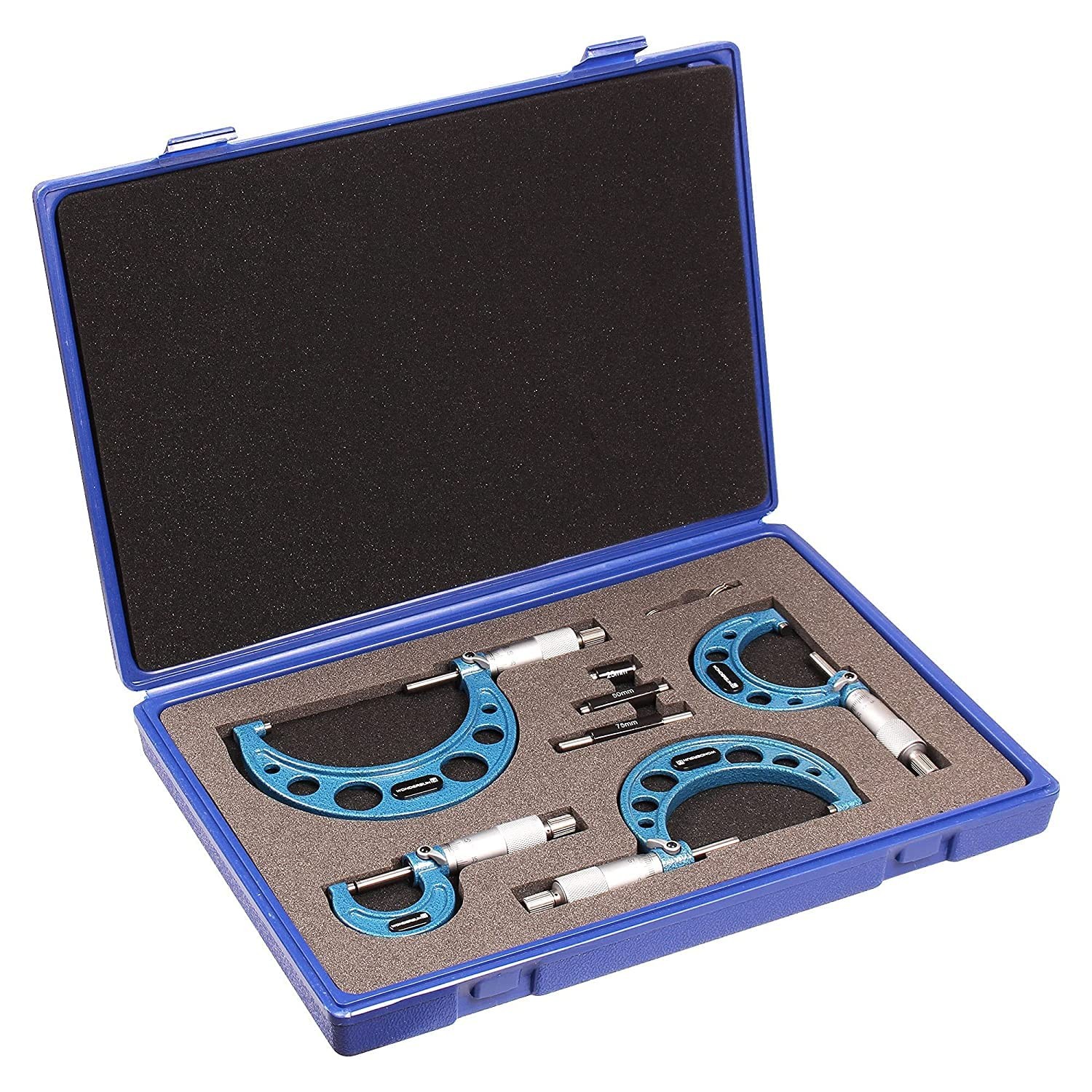 Precision Outside Micrometer Set 0-4in 4 Pcs 0.0001 Precision Outside Micrometer Set 0-4in 4 Pcs 0.0001