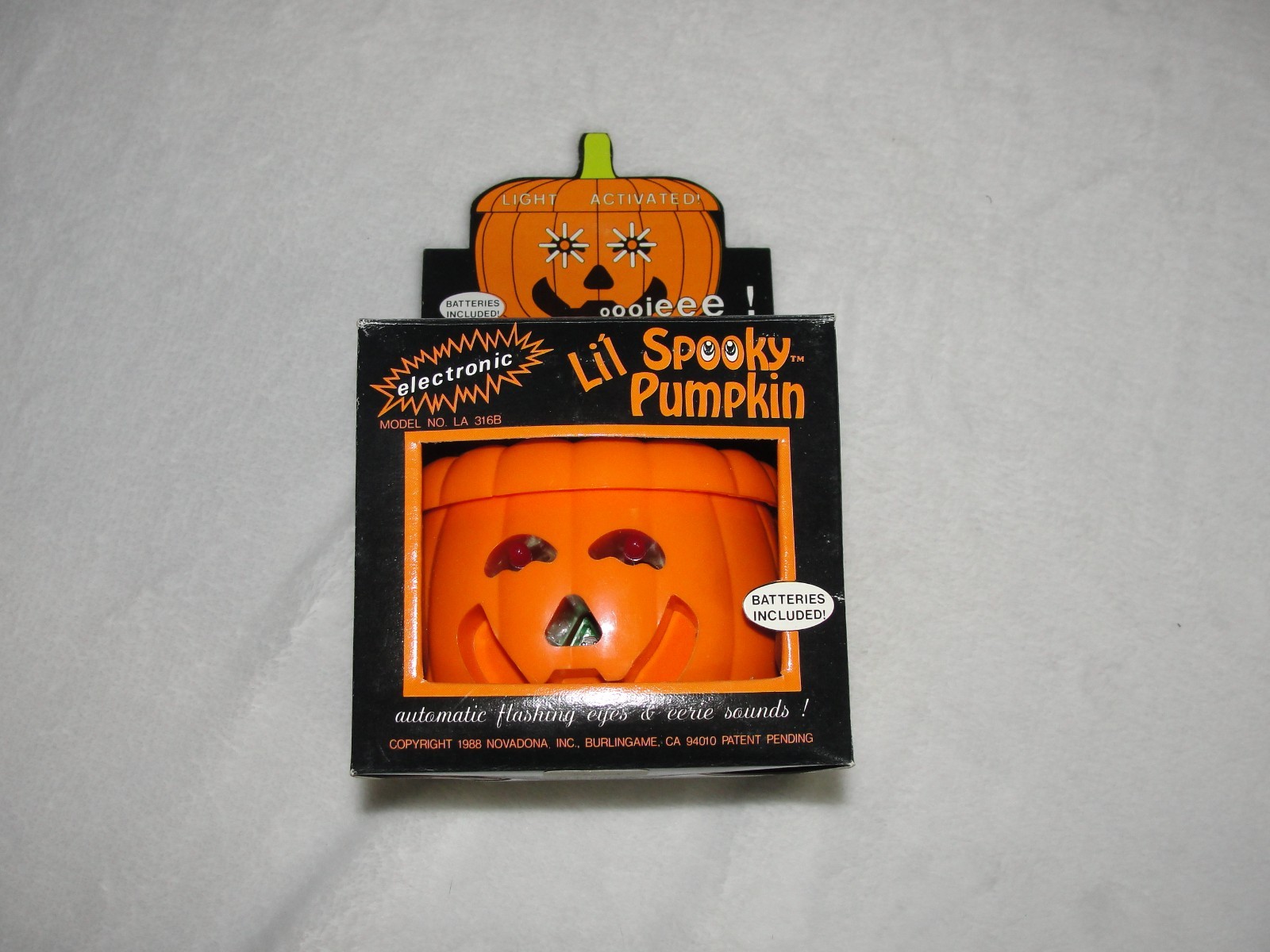 Vintage Lil Spooky Pumpkin 1988 new old stock