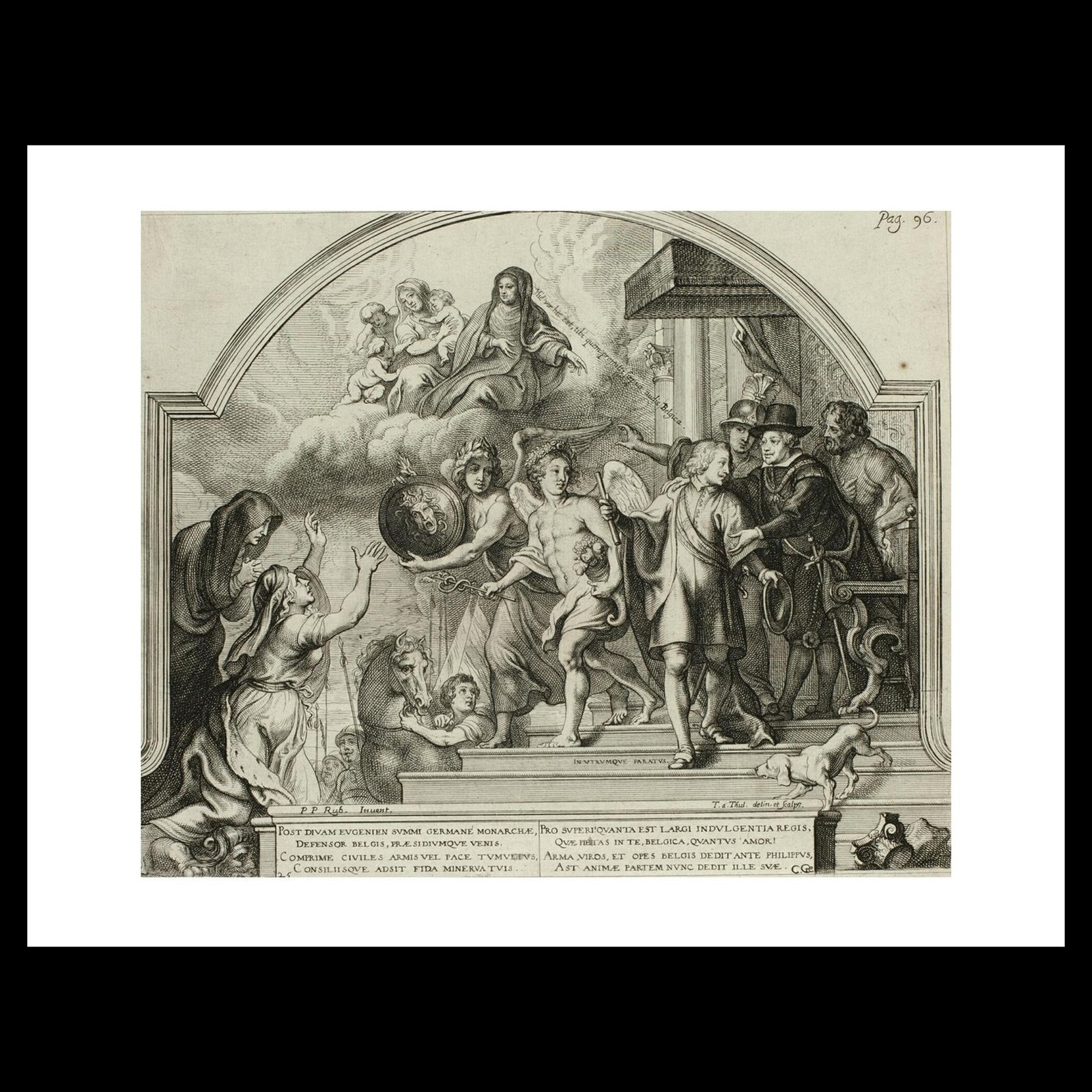 Theodoor van Thulden - Philip IV Appointing Prince Ferdinand Governor of the Net