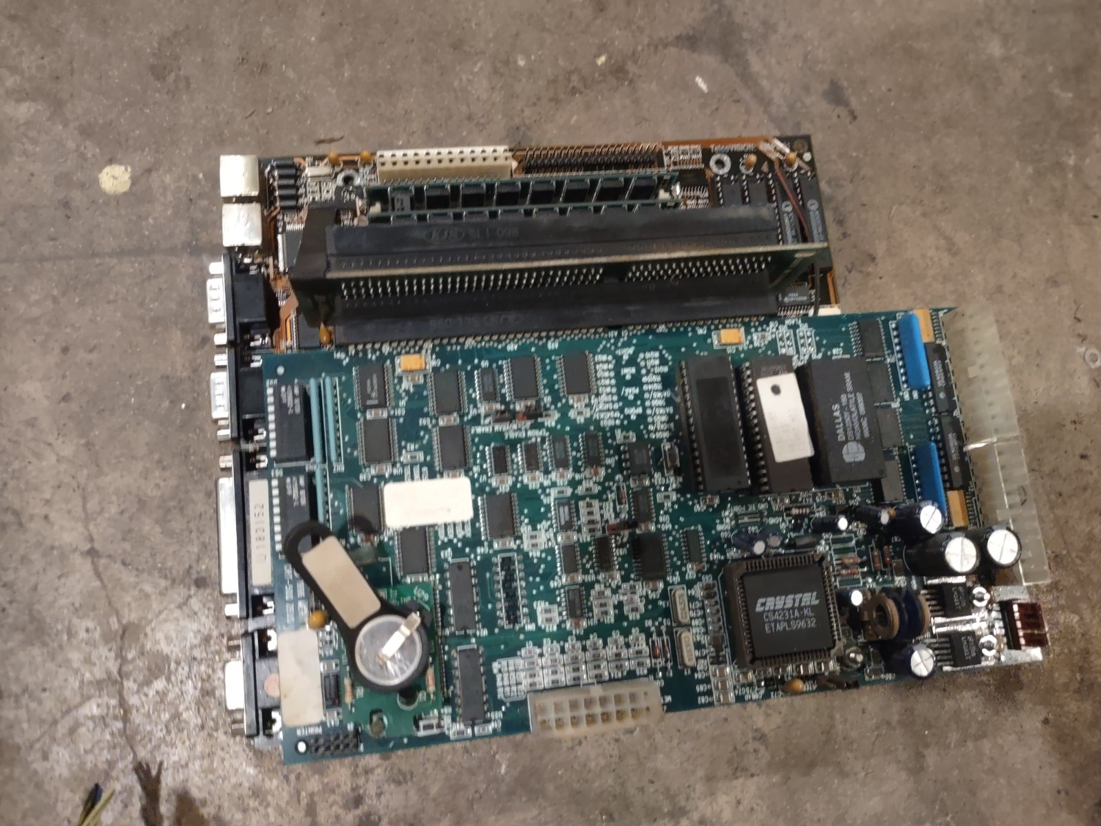 megatouch emerald arcade countertop main pcb #2670