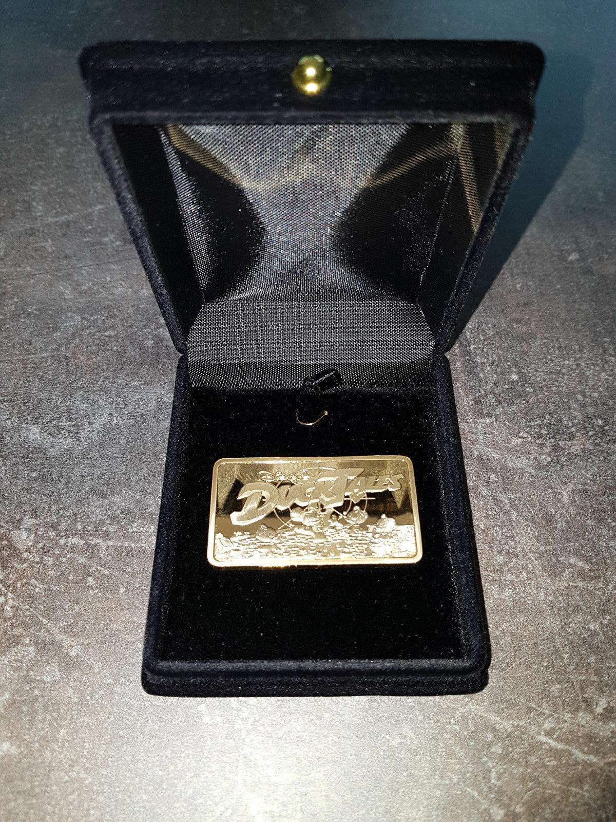 Extremely Rare Walt Disney Ducktales Gold bar 24K Limited Edition of 2000 