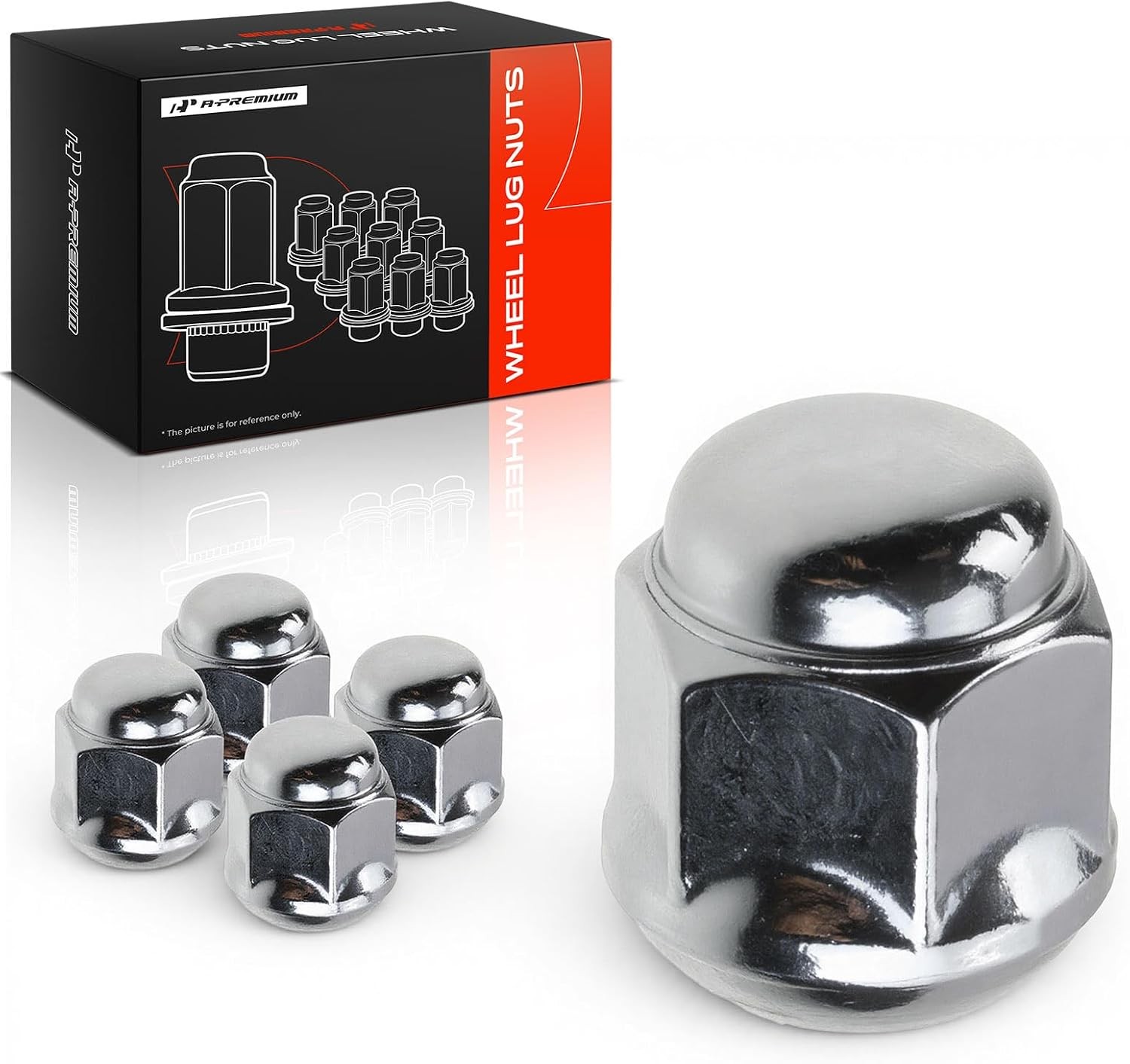 M12-1.50 Wheel Lug Nuts Compatible with Honda CR-V CR-Z CRX Civic Accord Fit Ins