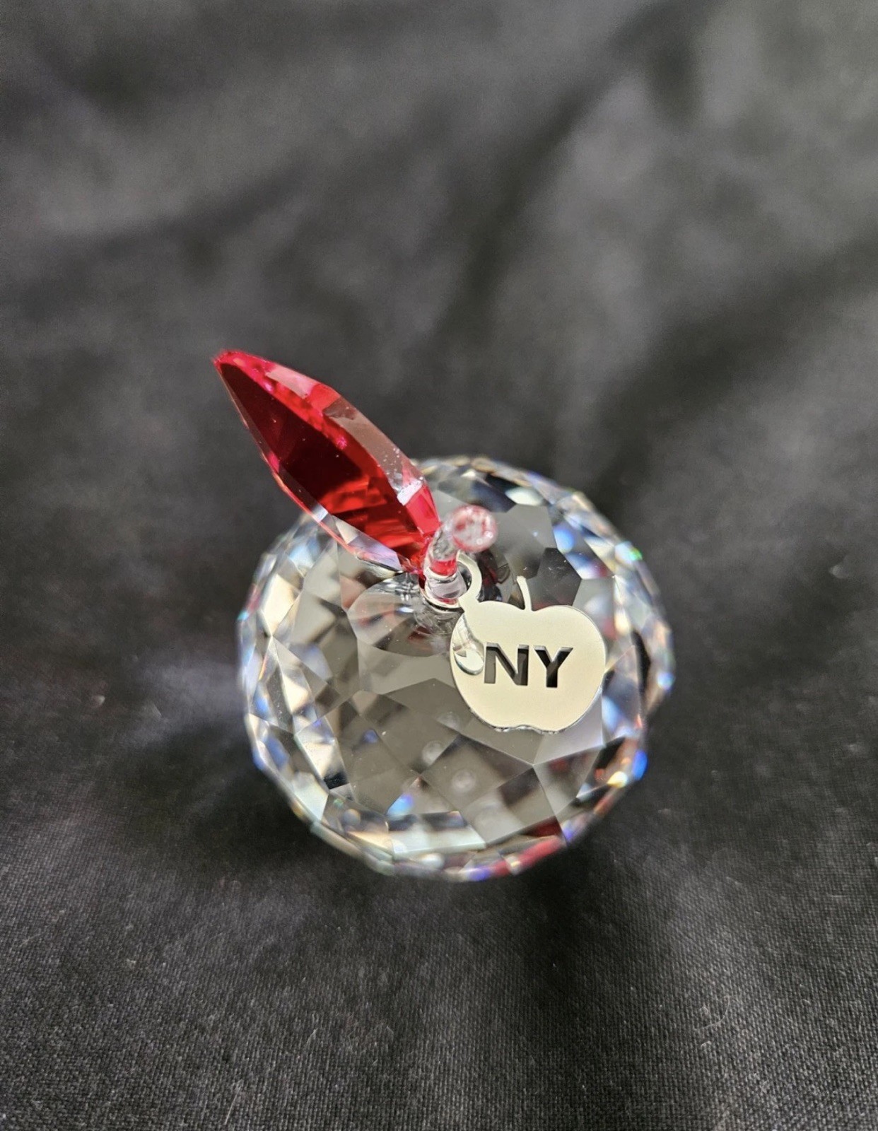 SWAROVSKI I LOVE NEW YORK CRYSTAL APPLE