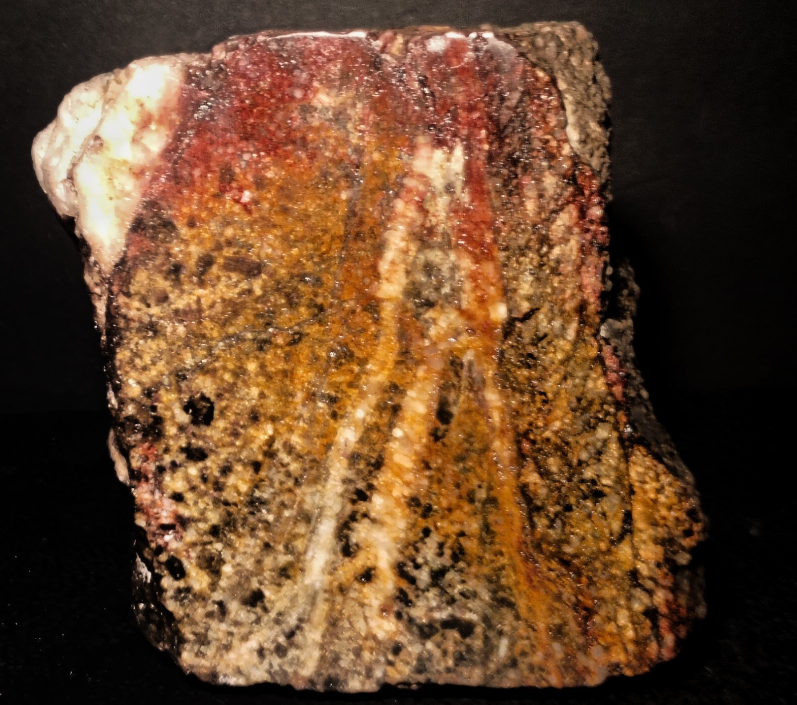 Large 6.2lb Einstein Mine MO Topaz Quartz in Greisen - Charlie Byrd Collection 