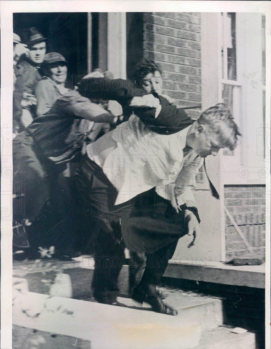 1938 Press Photo Vulcan MI Attempted Liberator of Rev Simon Borkowski