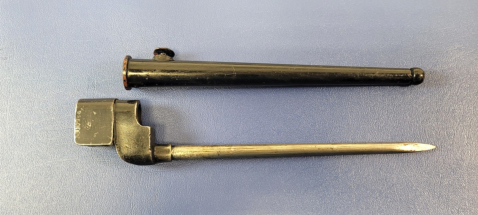 WWII British No 4 Mk II Bayonet Singer N67 & P.S.K. & Savage Stamped   TR2026