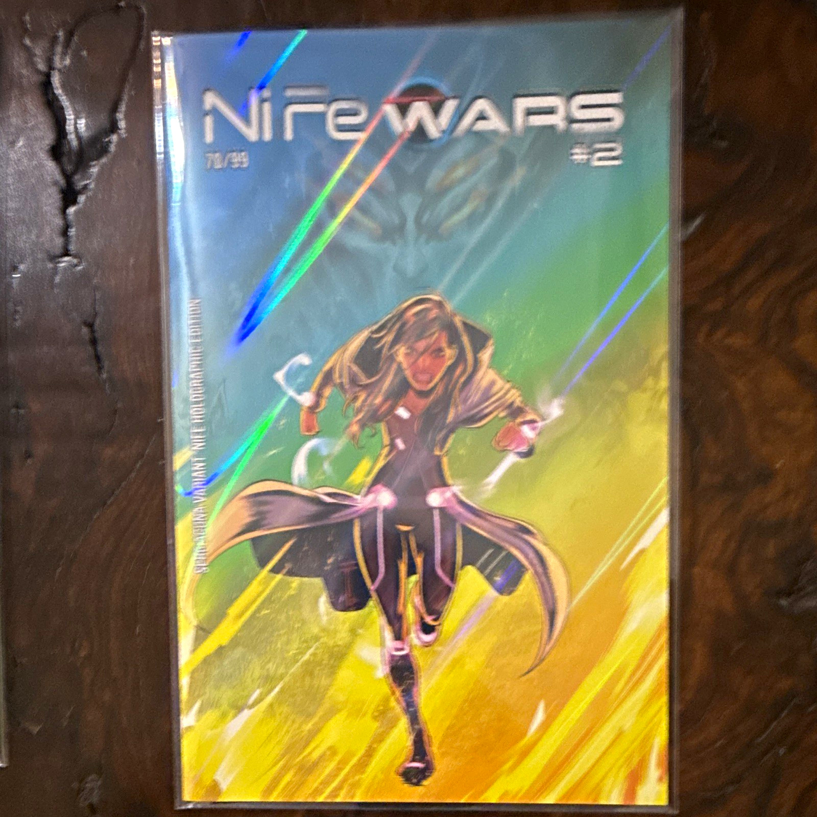 NiFe Wars #2 Holographic Edition Variant Comic Book Single Unit Color