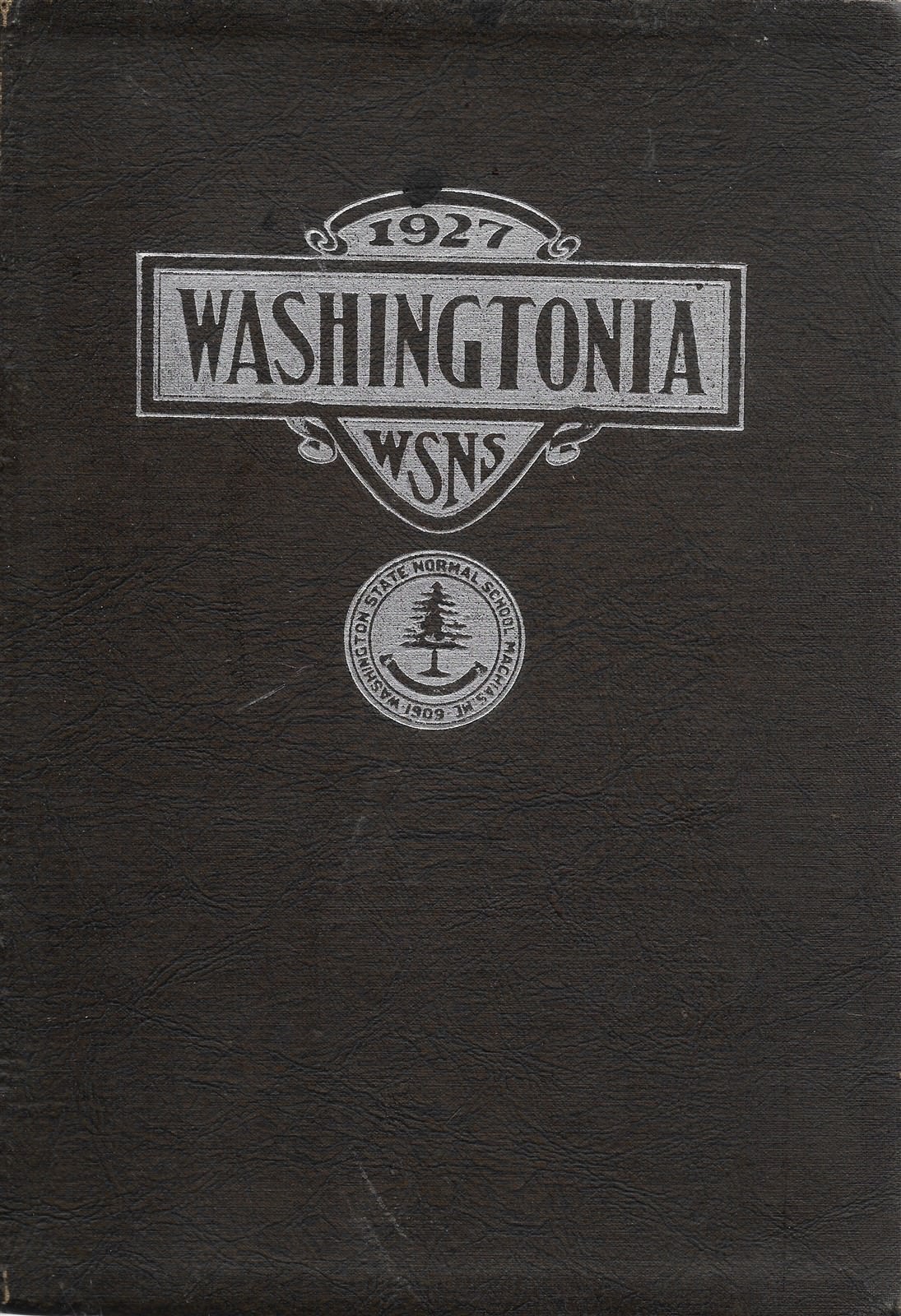 College Yearbook Washington State Normal School Machias Maine Washingtonia 1927
