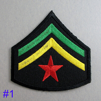 Rasta Iron On / Sew On Cloth Patch Badge Appliqué Hot Fix Jah Reggae Dub Jamaica Rasta Iron On / Sew On Cloth Patch Badge Appliqué Hot Fix Jah Reggae Dub Jamaica