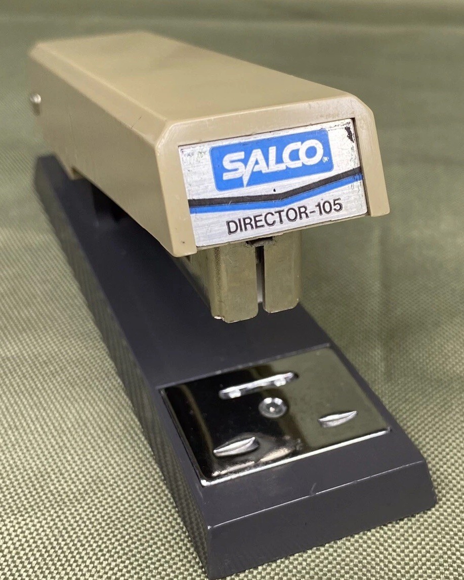 Vintage Salco Director-105 Vintage Desk Stapler