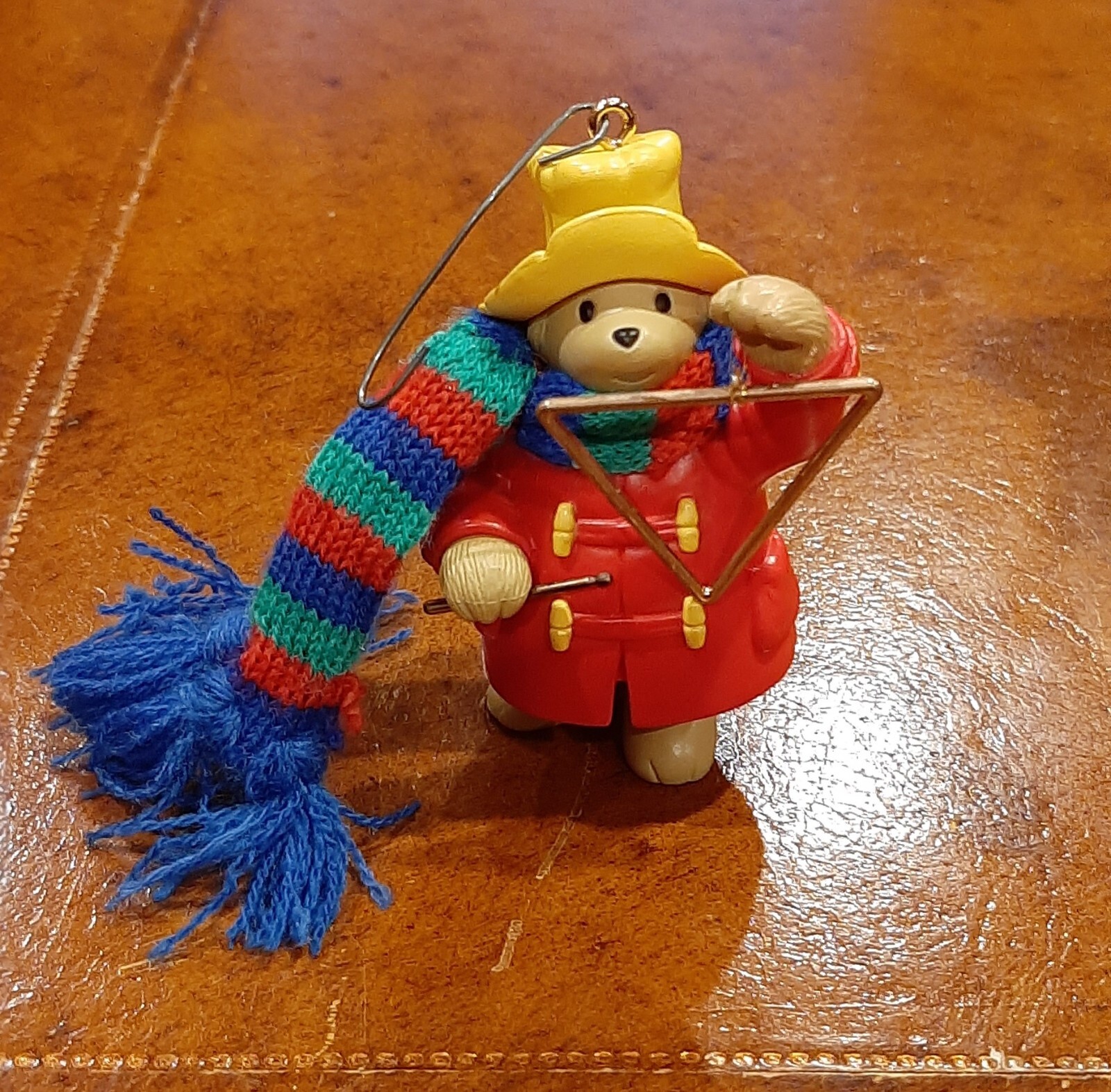 Original 1998 Paddington Bear One Bear Band Christmas Ornament with Box - MINT
