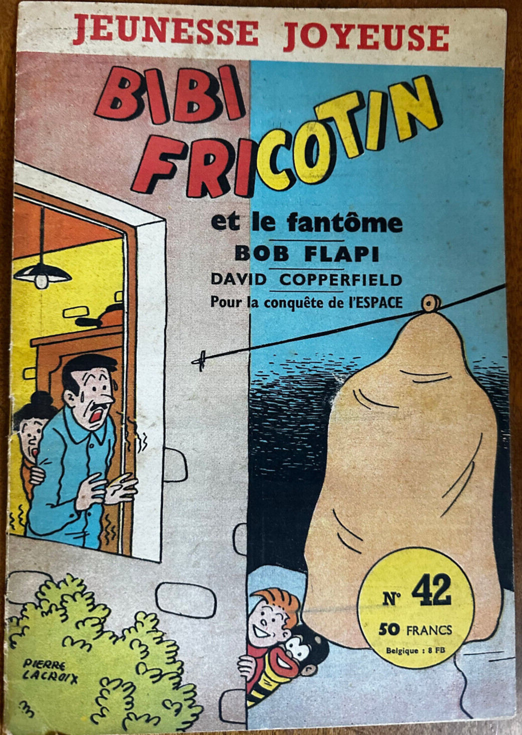 Le Journal de Tintin Bibi Fricotin Jeunesse Joyeuse #42 August 1958