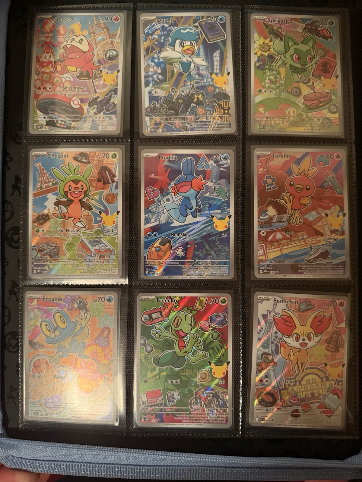 Pokemon TCG: First Partner Series 3 Illustration Full Set Of 9 Cards
