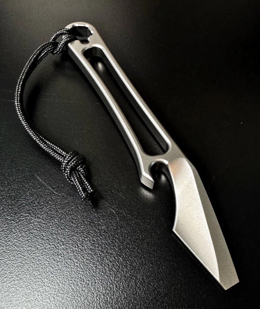 Nice Guy Machine Co. NGMC Japanese Cowboy Clipless Titanium Pry Bar 10mm Wrench