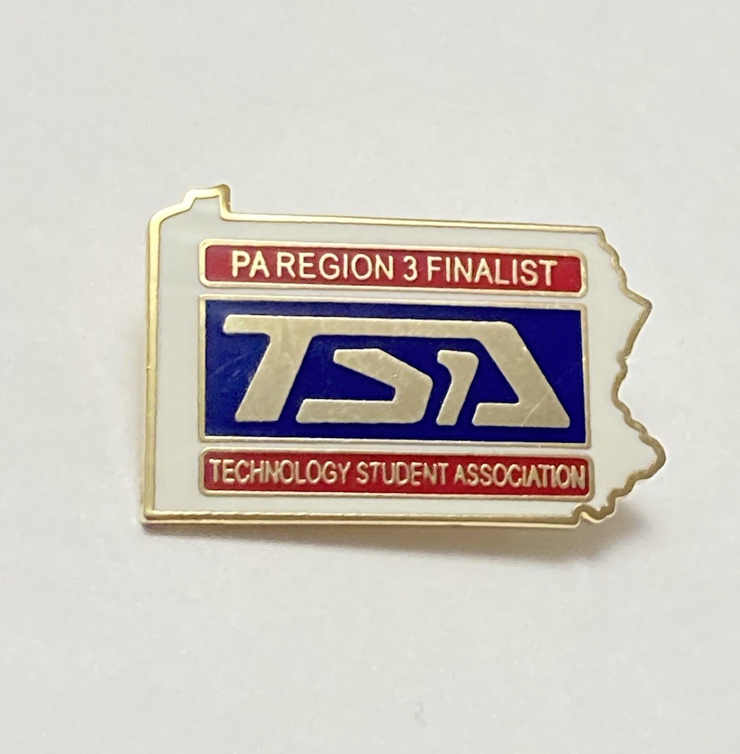 Vintage TSA Technology Student Association Enamel Pin PA Region 3 Finalist Vintage TSA Technology Student Association Enamel Pin PA Region 3 Finalist