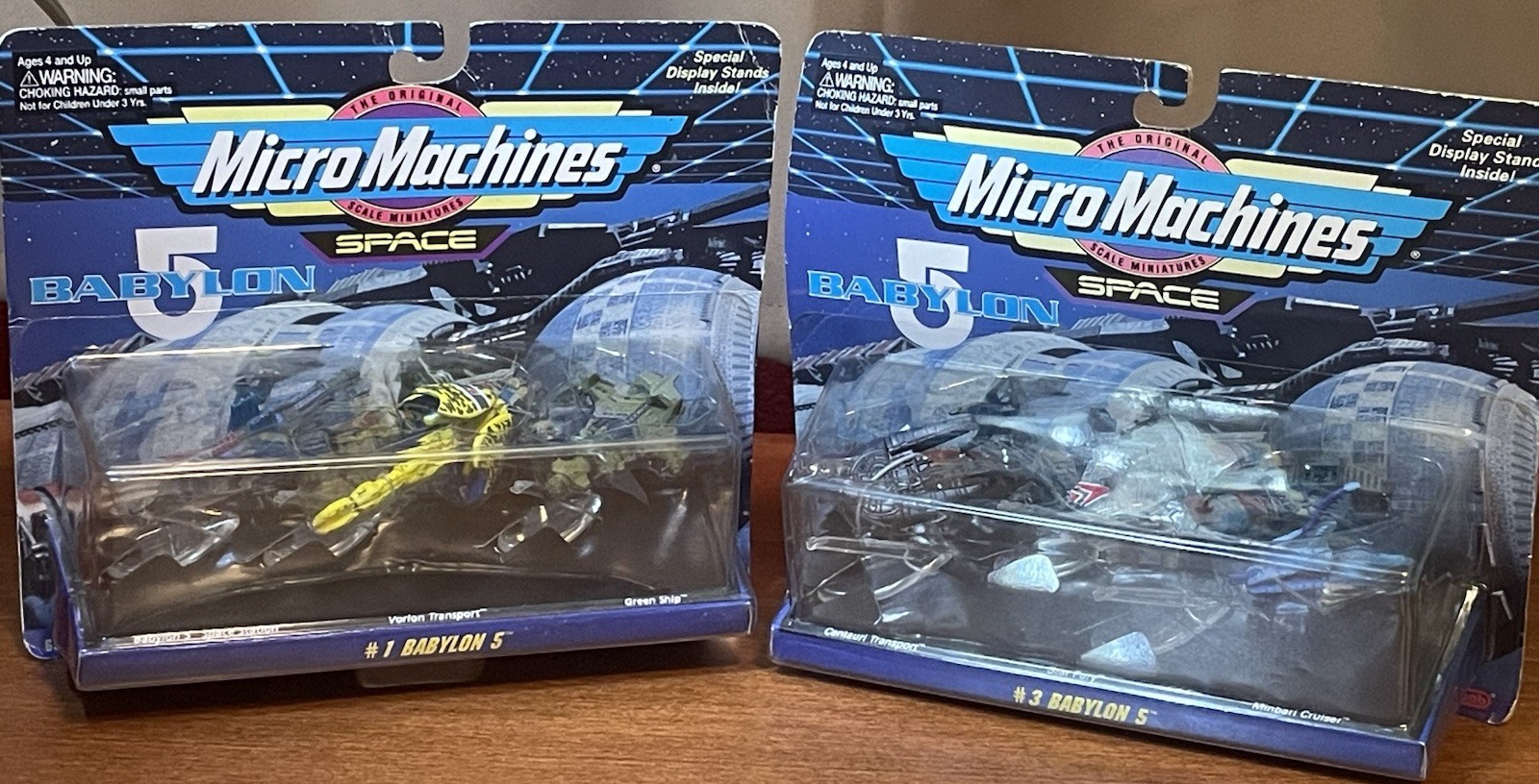 Galoob Micro Machines BABYLON 5 Three Pack Lot- Collection #1 & #3 NIB Bad Cards Galoob Micro Machines BABYLON 5 Three Pack Lot- Collection #1 & #3 NIB Bad Cards